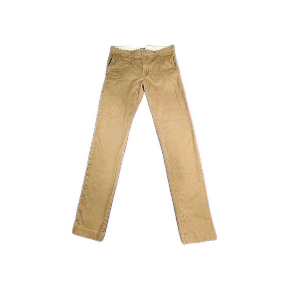 J.Crew Broken In Pants Mens 34 Brown Classic Fit Cotton Straight Casual Chino Z1